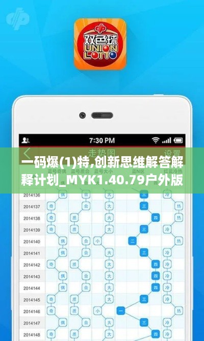 一碼爆(1)特,創(chuàng  )新思維解答解釋計劃_MYK1.40.79戶(hù)外版