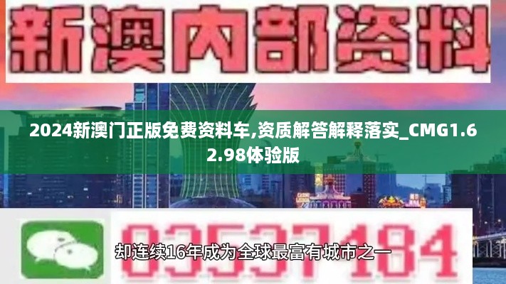 2024新澳門(mén)正版免費資料車(chē),資質(zhì)解答解釋落實(shí)_CMG1.62.98體驗版
