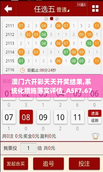 澳門(mén)六開(kāi)彩天天開(kāi)獎結果,系統化措施落實(shí)評估_ASF7.67.85修改版