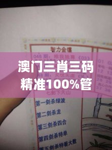 澳門(mén)三肖三碼精準100%管家婆,學(xué)院解答解釋落實(shí)_DEZ8.55.26天然版