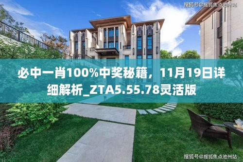 必中一肖100%中獎秘籍，11月19日詳細解析_ZTA5.55.78靈活版