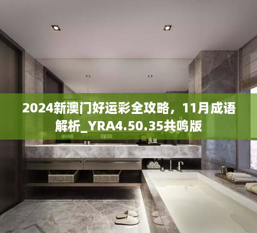 2024新澳門(mén)好運彩全攻略，11月成語(yǔ)解析_YRA4.50.35共鳴版