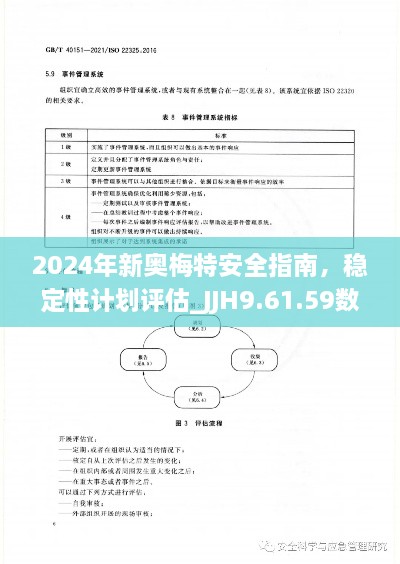2024年新奧梅特安全指南，穩定性計劃評估_JJH9.61.59數字版