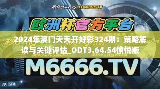 2024年澳門(mén)天天開(kāi)好彩324期：策略解讀與關(guān)鍵評估_ODT3.64.54愉悅版