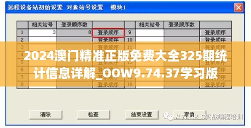 2024澳門(mén)精準正版免費大全325期統計信息詳解_OOW9.74.37學(xué)習版