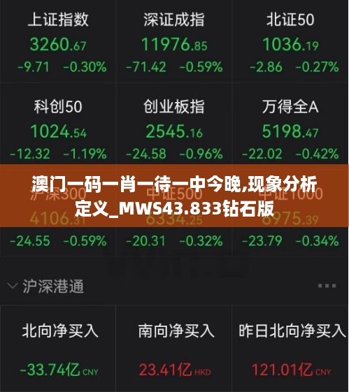 澳門(mén)一碼一肖一待一中今晚,現象分析定義_MWS43.833鉆石版