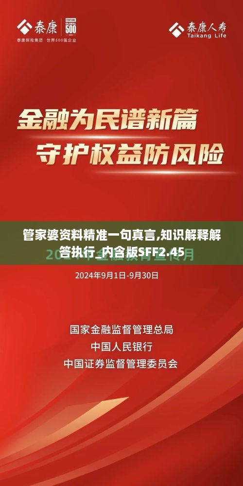 管家婆資料精準一句真言,知識解釋解答執行_內含版SFF2.45