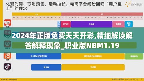2024年正版免費天天開(kāi)彩,精細解讀解答解釋現象_職業(yè)版NBM1.19