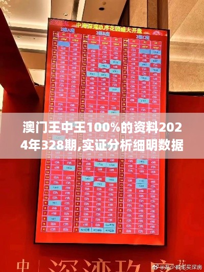 澳門(mén)王中王100%的資料2024年328期,實(shí)證分析細明數據_CVE4.47