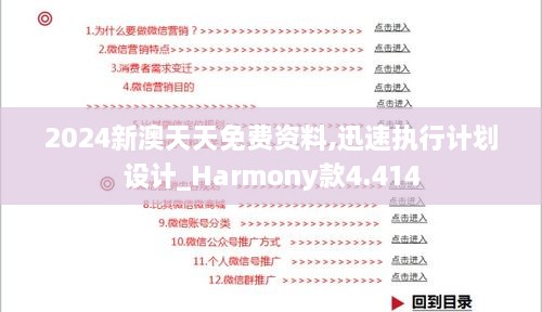 2024新澳天天免費資料,迅速執行計劃設計_Harmony款4.414
