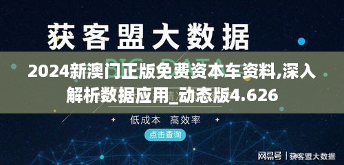 2024新澳門(mén)正版免費資本車(chē)資料,深入解析數據應用_動(dòng)態(tài)版4.626