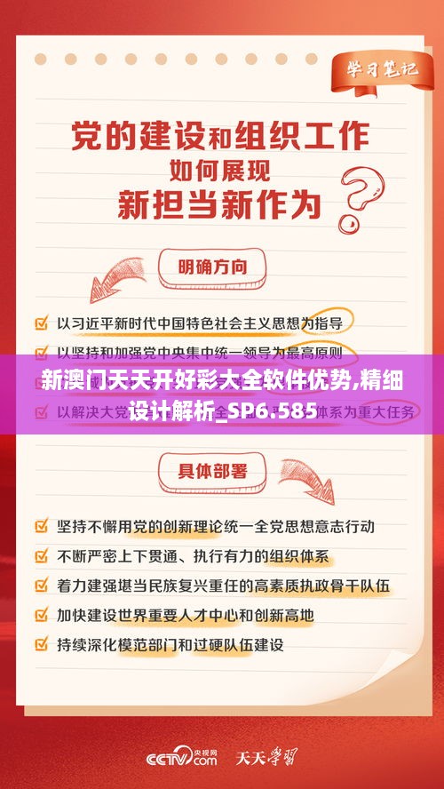 新澳門(mén)天天開(kāi)好彩大全軟件優(yōu)勢,精細設計解析_SP6.585