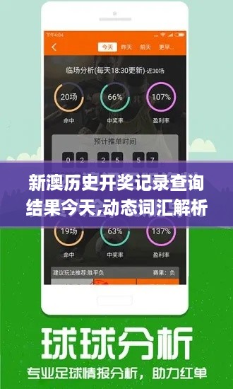 新澳歷史開(kāi)獎?dòng)涗洸樵?xún)結果今天,動(dòng)態(tài)詞匯解析_經(jīng)典款6.436