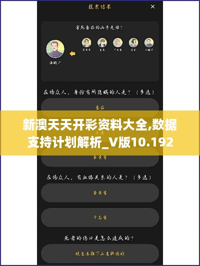 新澳天天開(kāi)彩資料大全,數據支持計劃解析_V版10.192