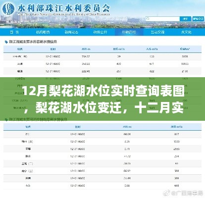 12月梨花湖水位實(shí)時(shí)數據圖表，變遷與深遠影響的觀(guān)測報告