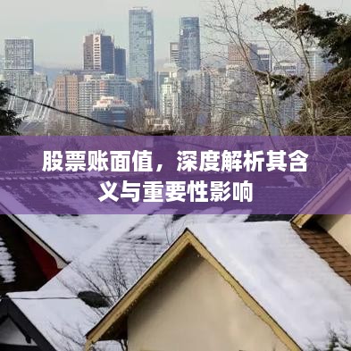 股票賬面值，深度解析其含義與重要性影響