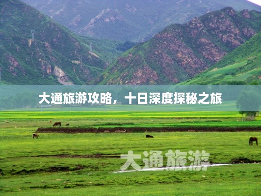 大通旅游攻略，十日深度探秘之旅