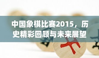 中國象棋比賽2015，歷史精彩回顧與未來(lái)展望