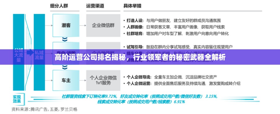 高階運營(yíng)公司排名揭秘，行業(yè)領(lǐng)軍者的秘密武器全解析