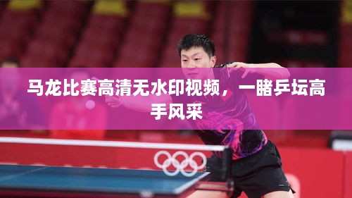 馬龍比賽高清無(wú)水印視頻，一睹乒壇高手風(fēng)采