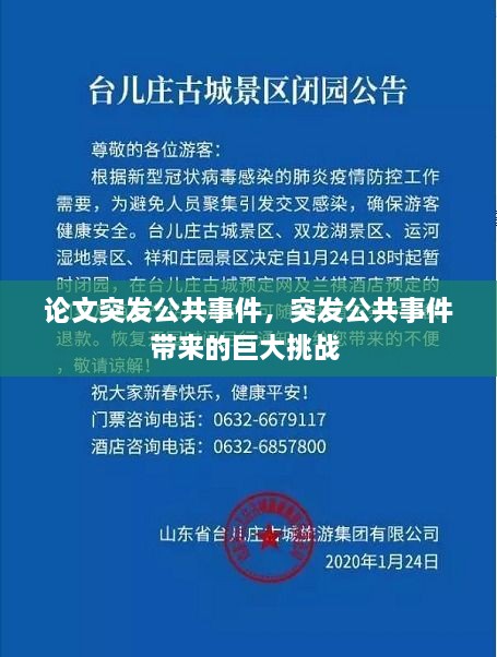 論文突發(fā)公共事件，突發(fā)公共事件帶來(lái)的巨大挑戰 