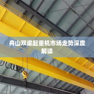 舟山雙梁起重機市場(chǎng)走勢深度解讀