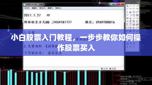 小白股票入門(mén)教程，一步步教你如何操作股票買(mǎi)入